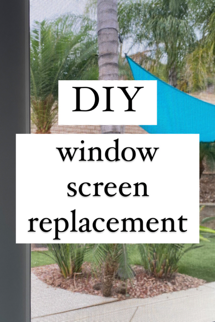 DIY Window Screen Replacement | Tutorial