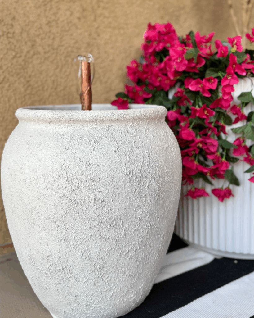 how to make a water fountain