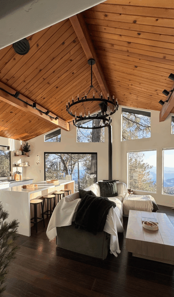 romantic cabin near lake arrowhead