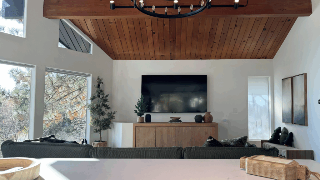 vacation rental cabin running springs