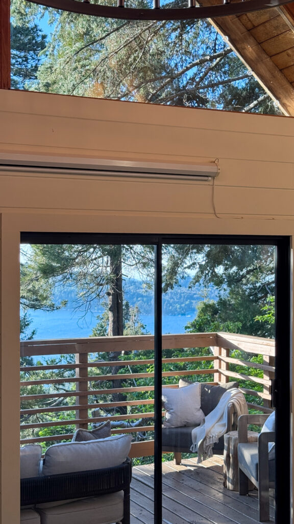 lake view cabin in lake arrowhead