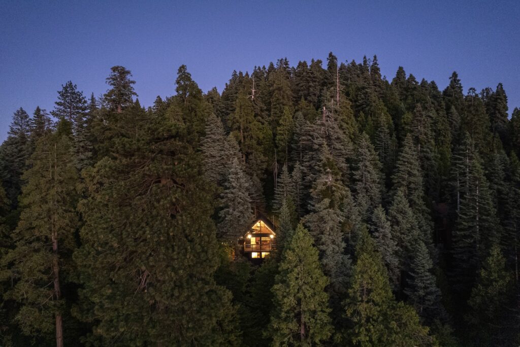 cabin in the woods lake arrowhead
